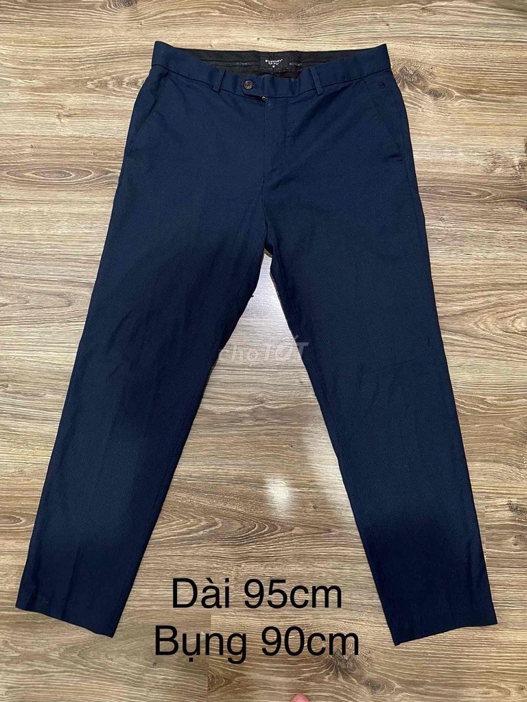 Quần tây Bi Luxury Nam Xanh than đen size 32. Mua bán Quần áo tại Quận Nam Từ Liêm Hà Nội được đăng bởi Mạc Đức Nghĩa hình 1