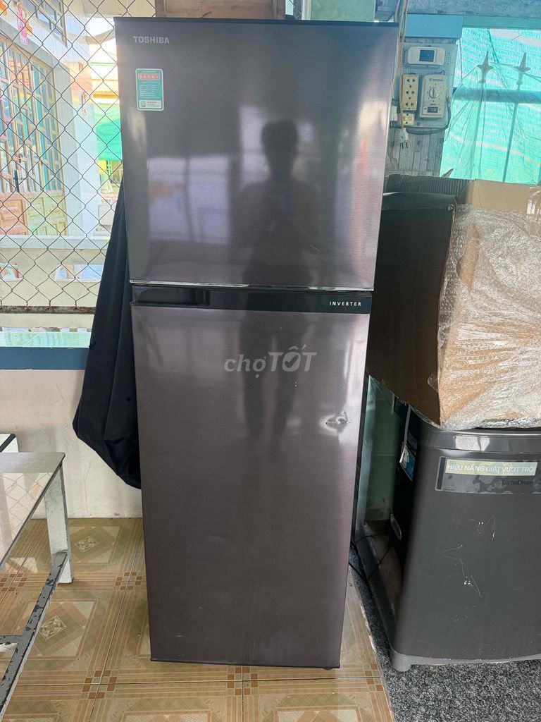 Tủ lạnh Toshiba GR-B31VU 253L Inverter 2019. Mua bán Tủ lạnh tại Huyện Cần Giuộc Long An được đăng bởi Anh Ba hình 1