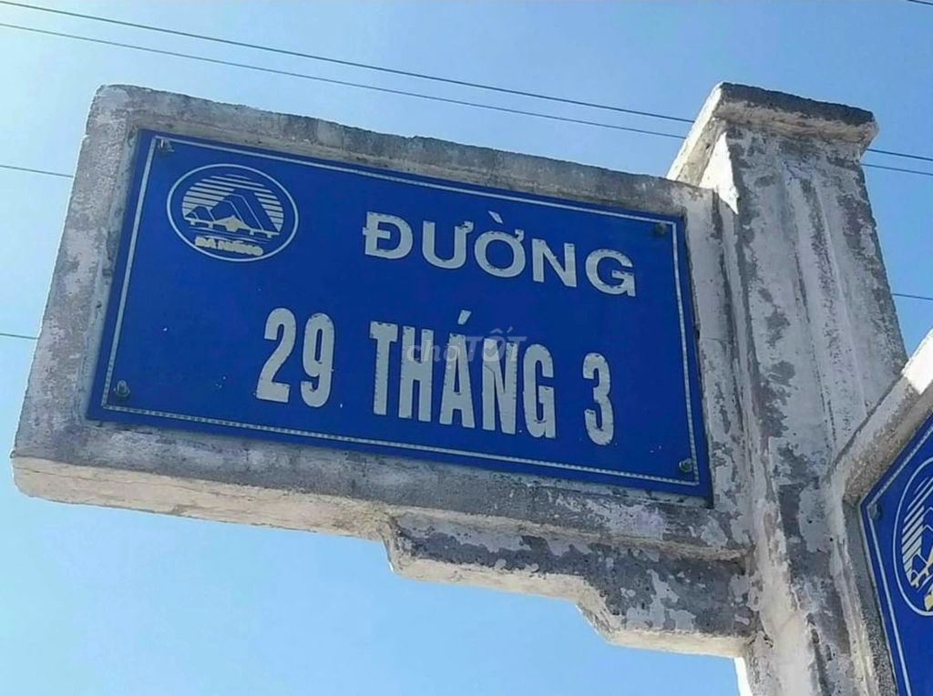 BÁN LÔ GÓC MT ĐƯỜNG 29/3 KHU TRUNG TÂM HOÀ XUÂN