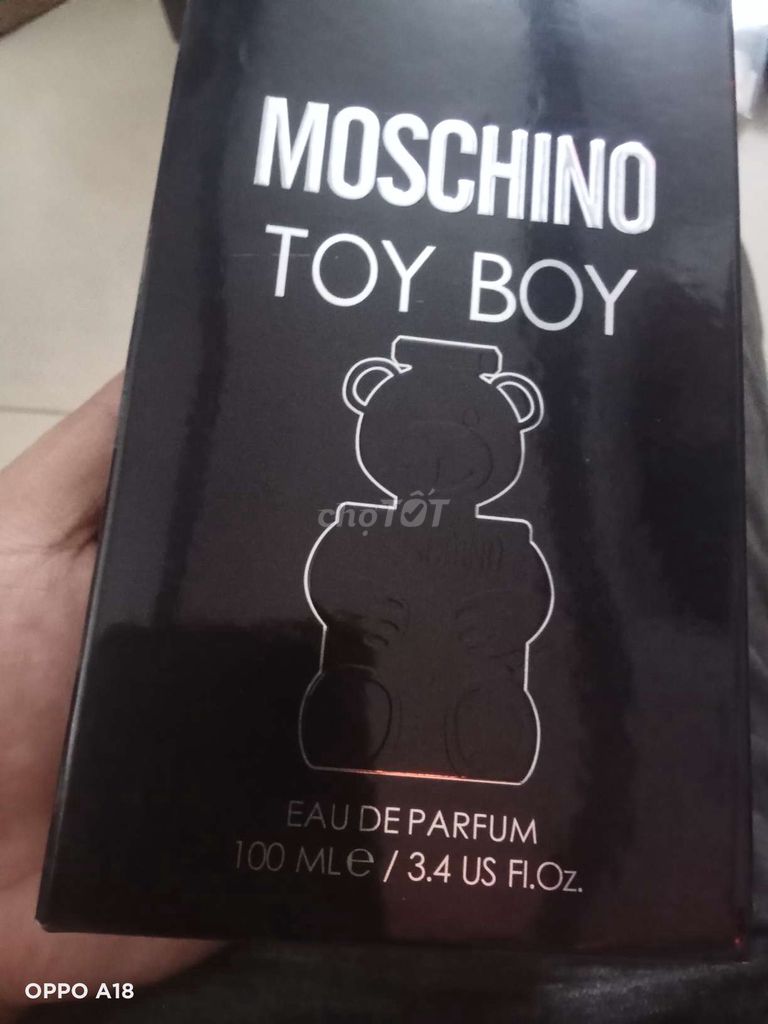 Nước hoa Moschino Toy Boy 100ml Nam Ý Đen. Mua bán Nước hoa tại Quận 1 Tp Hồ Chí Minh được đăng bởi lê tùng  hình 1