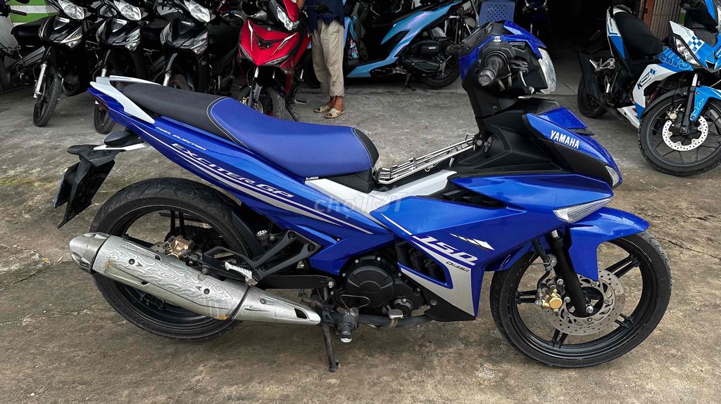 Yamaha Exciter 150 xanh 2015 ( hỗ trợ góp ). Mua bán Xe máy tại Huyện Chợ Mới An Giang được đăng bởi Cửa hàng xe Thiên Phước 2 hình 2