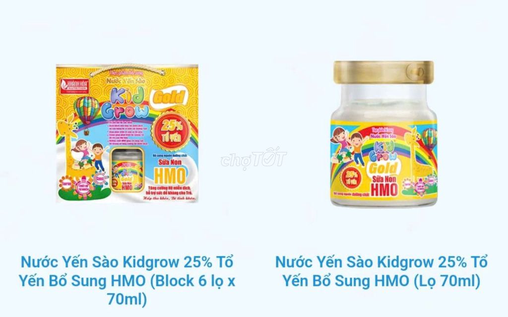 Yến Kids 25% Khánh Hoà Nutrition