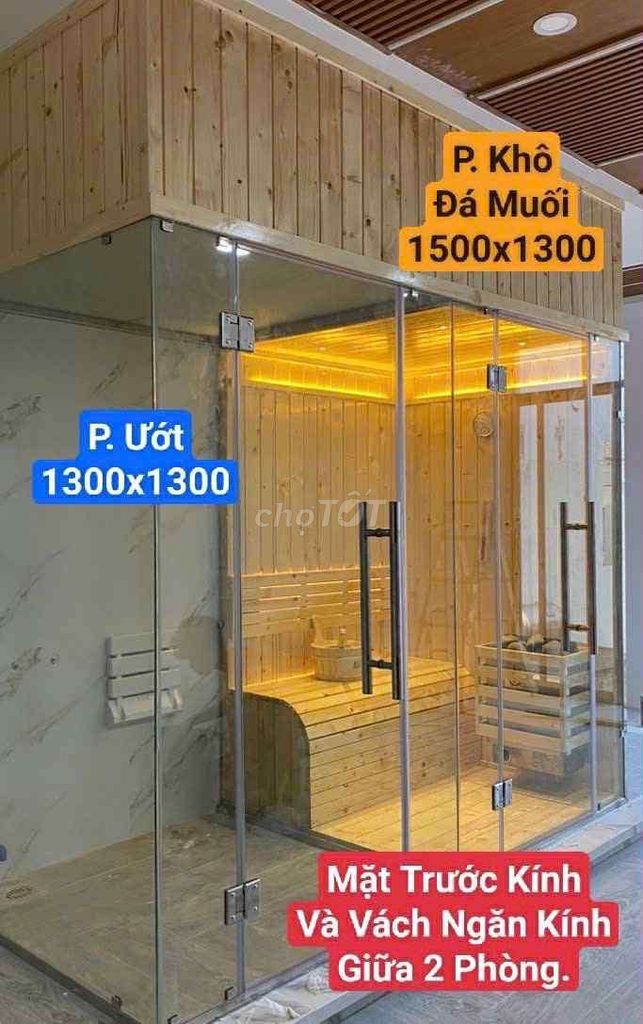 Phòng xông hơi Gỗ, Kính Hiện đại. Mua bán Nội thất, đồ gia dụng khác tại Thành phố Pleiku Gia Lai được đăng bởi Hồng Linh Tech  hình 1