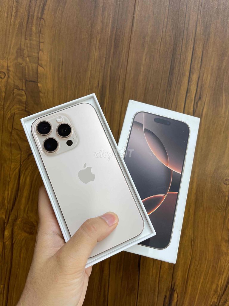 IPhone 16 Pro 128GB Qte Mỹ Sa Mạc Pin 100 Keng