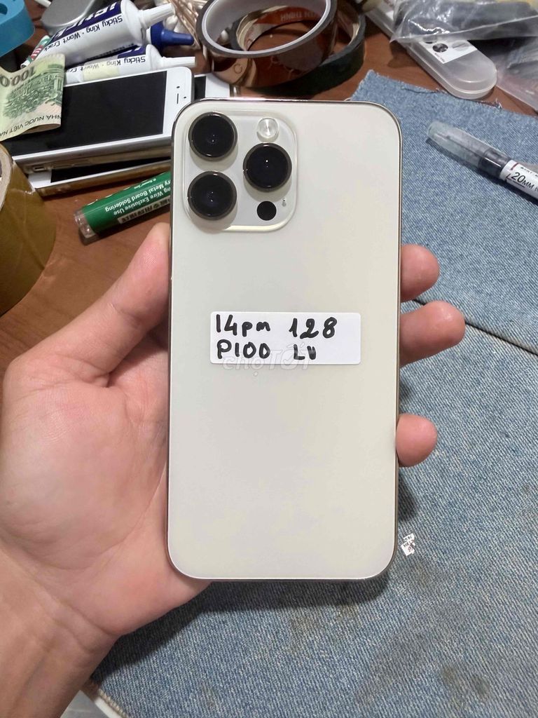 Apple iPhone 14 Pro Max 128GB Vàng. Mua bán Điện thoại tại Huyện Tân Phước Tiền Giang được đăng bởi Le Duy Hong Duc hình 1