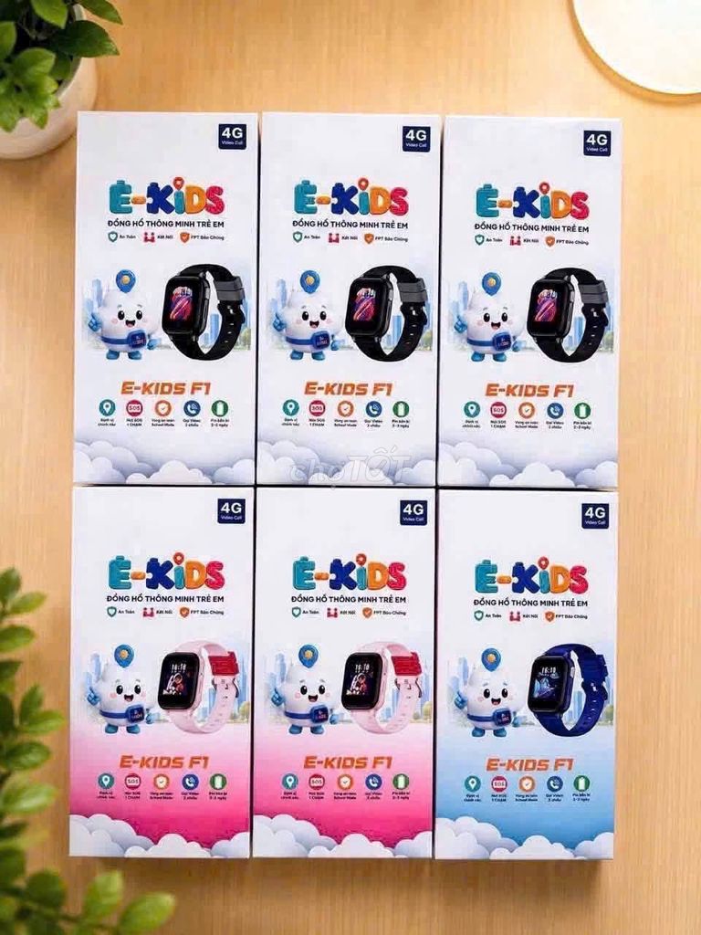 Đồng hồ định vị E-KIDS F1 4G chống nước. Mua bán Thiết bị đeo thông minh tại Quận 11 Tp Hồ Chí Minh được đăng bởi Hội Đồ Điện Tử hình 1