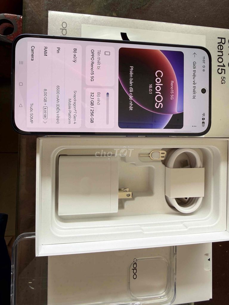 Oppo Reno15 5G 8GB/256GB BH 12T củ chi. Mua bán Điện thoại tại Huyện Củ Chi Tp Hồ Chí Minh được đăng bởi trong hình 1