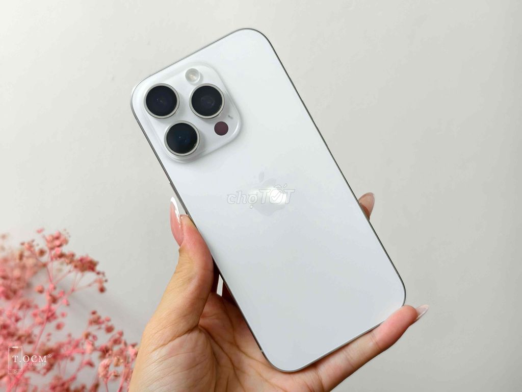 iPhone 16 Pro Titan White 128Gb Quốc Tế Khe Sim. Mua bán Điện thoại tại Quận 5 Tp Hồ Chí Minh được đăng bởi Ánh Nguyệt hình 1