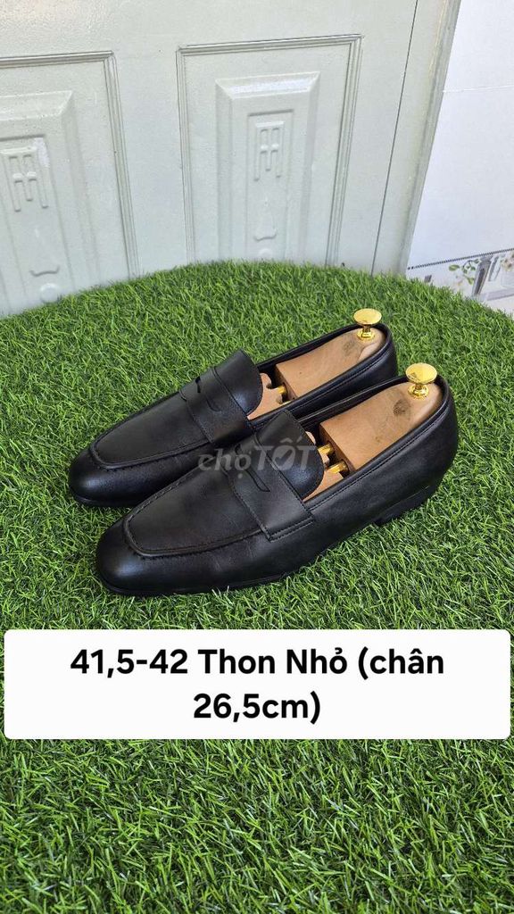 Giày lười Nam Đen size 41.5-42. Mua bán Giày dép tại Huyện Nhơn Trạch Đồng Nai được đăng bởi Túi Si Ngọc Khánh  hình 1