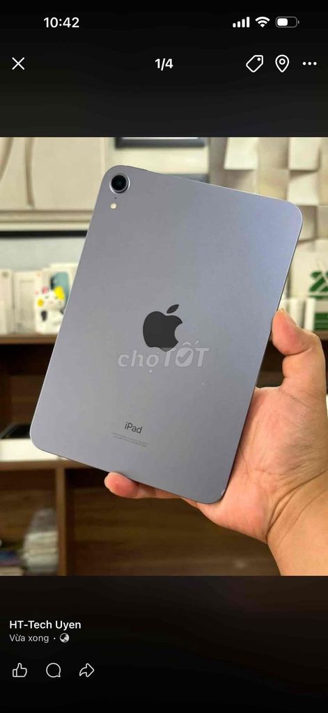 Apple iPad Mini 6 WiFi 64GB Xám. Mua bán Máy tính bảng tại Thành phố Biên Hòa Đồng Nai được đăng bởi Uyên Phạm hình 1