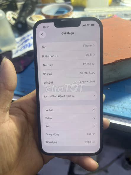 iPhone 13 128GB Xanh LL/A. Mua bán Điện thoại tại Quận Bình Tân Tp Hồ Chí Minh được đăng bởi Hội Đồ Điện Tử hình 1