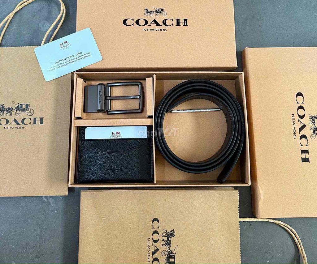 Set Nịt Ví Coach