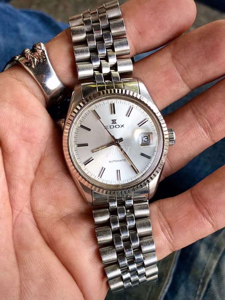 Đồng hồ Edox Nam Thép không gỉ Bạc 37mm. Mua bán Đồng hồ tại Quận 12 Tp Hồ Chí Minh được đăng bởi Đăng Nguyên hình 1