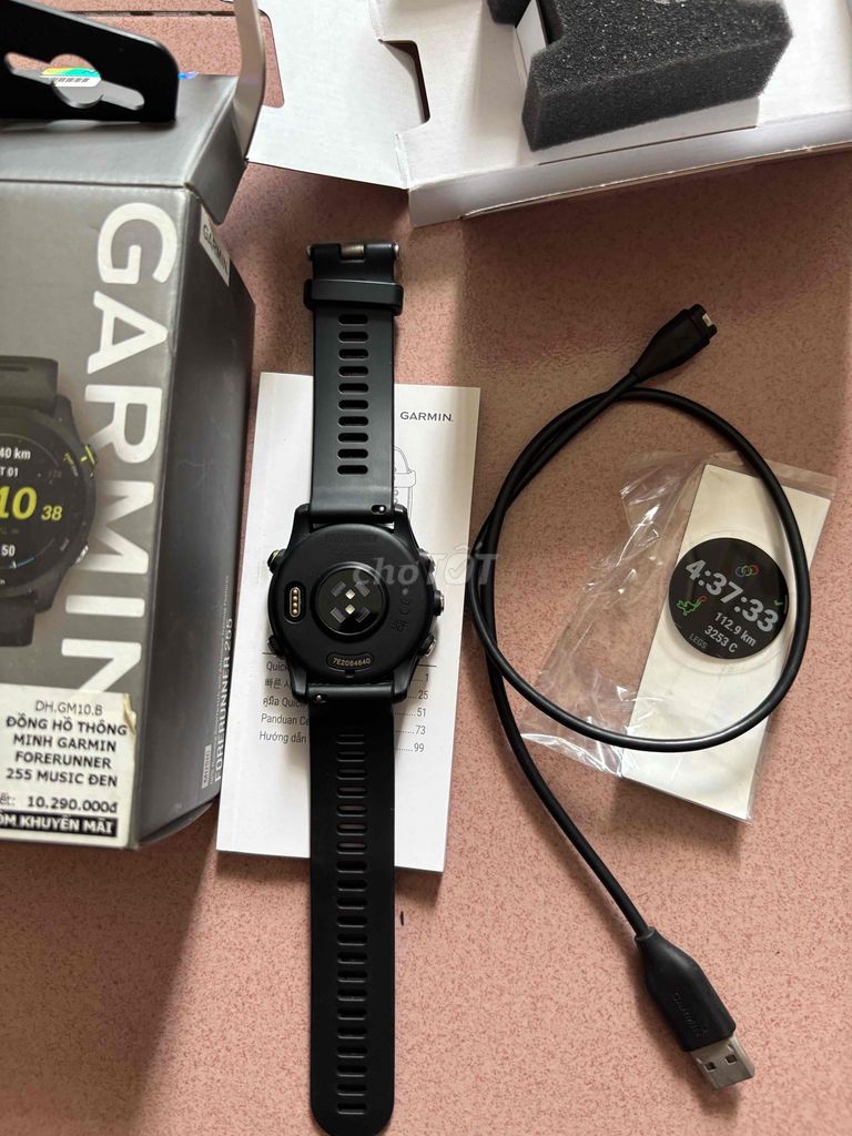 Garmin Forerunner 255 Music Đen. Mua bán Thiết bị đeo thông minh tại Thành phố Thuận An Bình Dương được đăng bởi Nghĩa hình 1