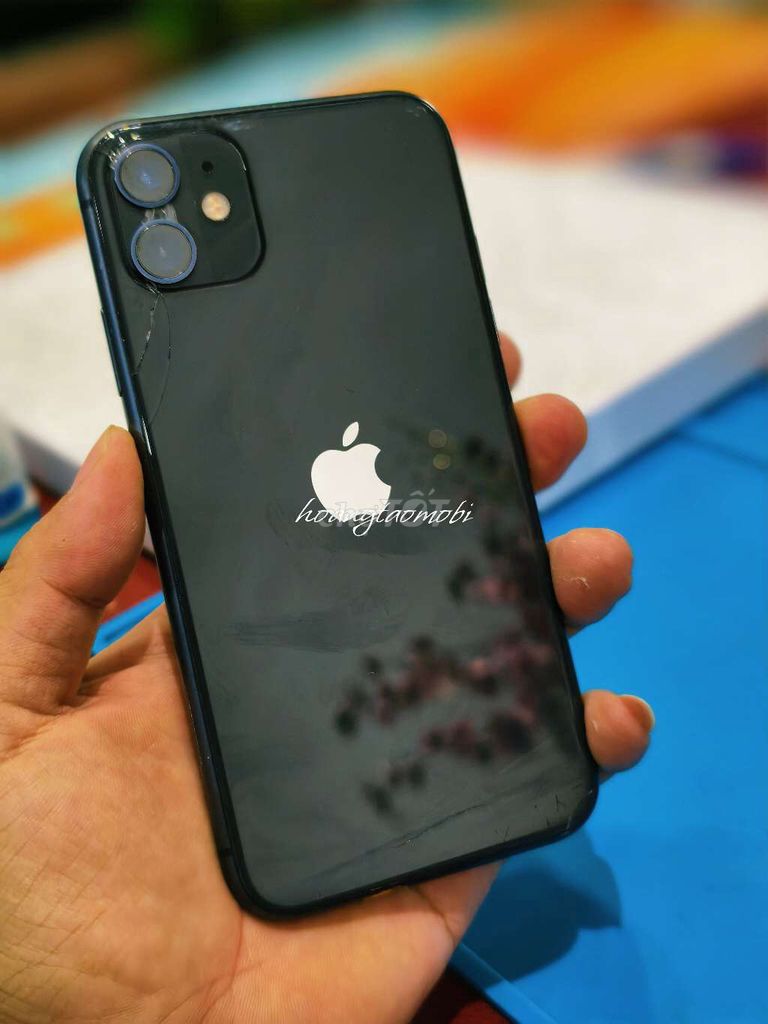 Apple iPhone 11 64GB Đen Đã sử dụng. Mua bán Điện thoại tại Quận Tân Bình Tp Hồ Chí Minh được đăng bởi Táo Bán Lổ hình 1
