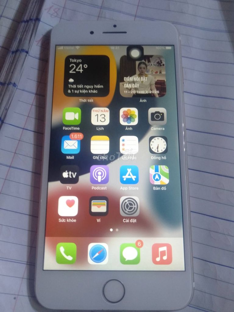 Apple iPhone 7 Plus 128GB Vàng. Mua bán Điện thoại tại Quận 10 Tp Hồ Chí Minh được đăng bởi Hội Đồ Điện Tử hình 1