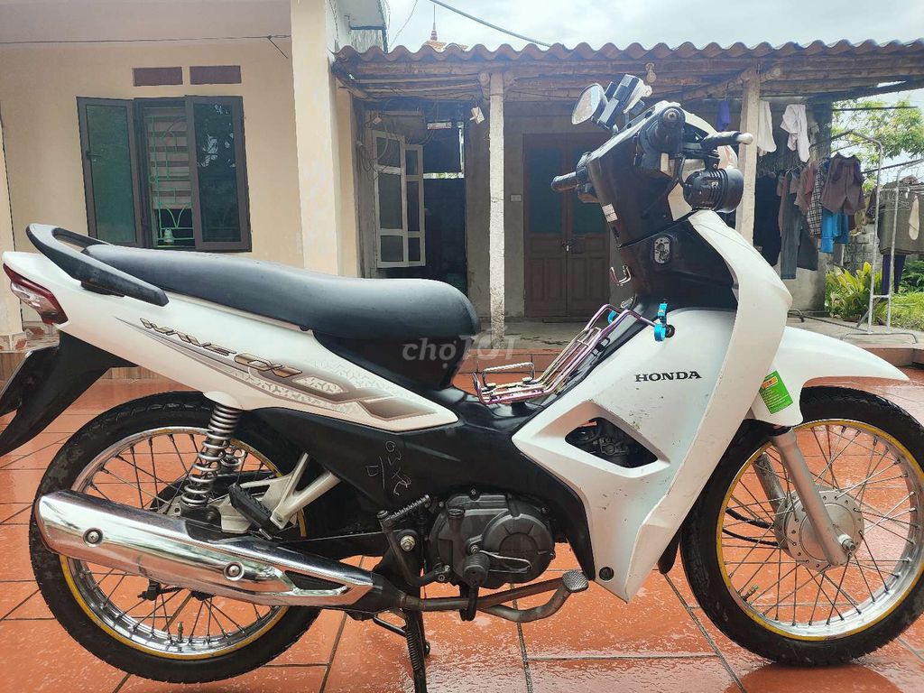 Wave anpha 110 2020 màu trắng. Mua bán Xe máy tại Huyện Thái Thụy Thái Bình được đăng bởi Hưng Toro hình 3