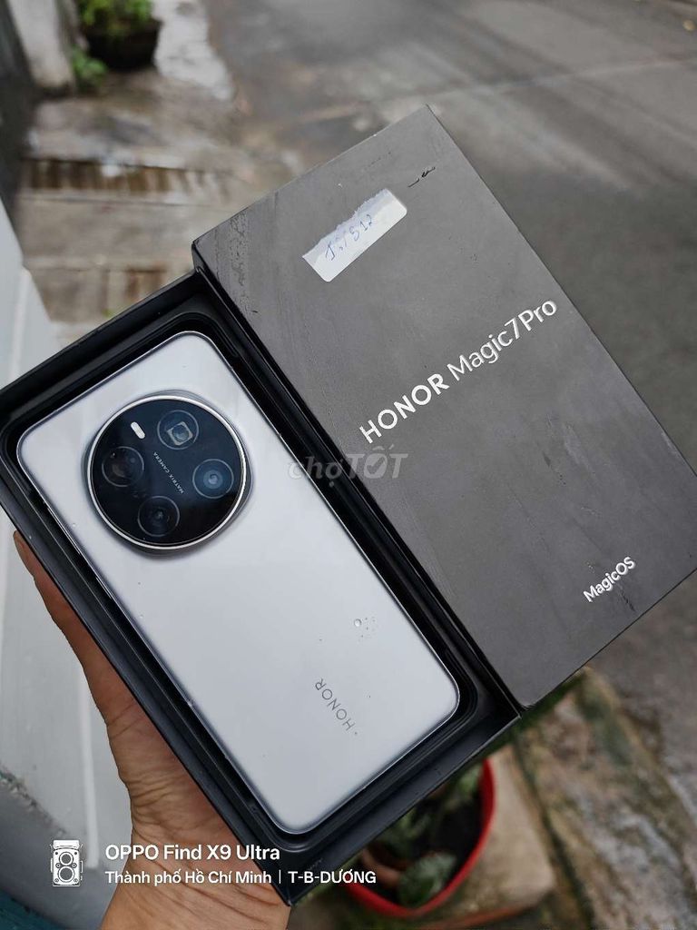Honor Magic 7 Pro 16/512GB fullbox bản nội địa. Mua bán Điện thoại tại Quận Bình Tân Tp Hồ Chí Minh được đăng bởi Thái Bình Dương hình 1