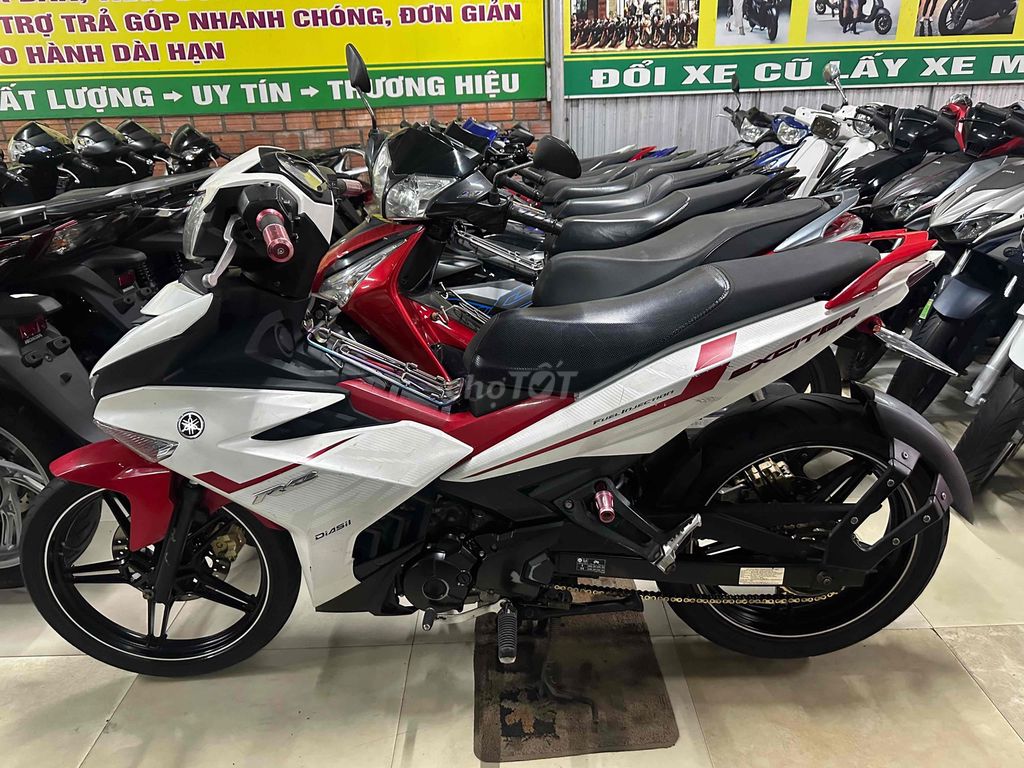 📌📣 Exciter trắng RC rất đẹp nguyên rin. Mua bán Xe máy tại Thành phố Huế Thừa Thiên Huế được đăng bởi Xe Máy Nhật Vy hình 1
