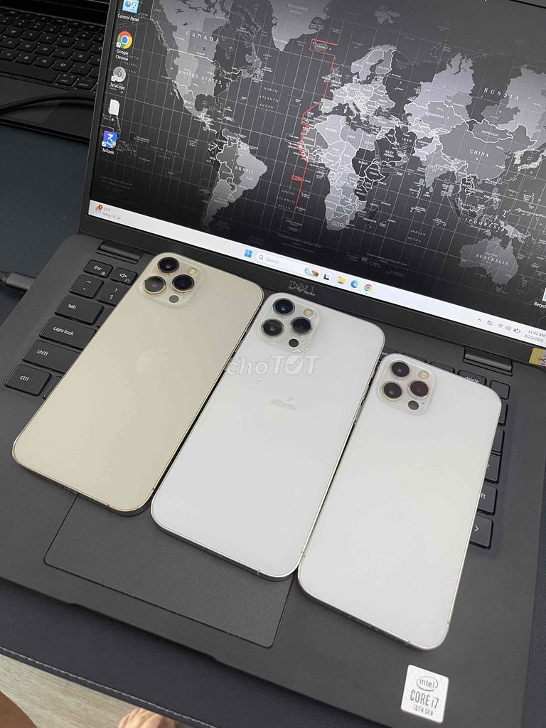 Apple iPhone 12 Pro max Trắng 100% 256 12pro 128. Mua bán Điện thoại tại Thành phố Thủ Dầu Một Bình Dương được đăng bởi Ngọc Tây Tech hình 1