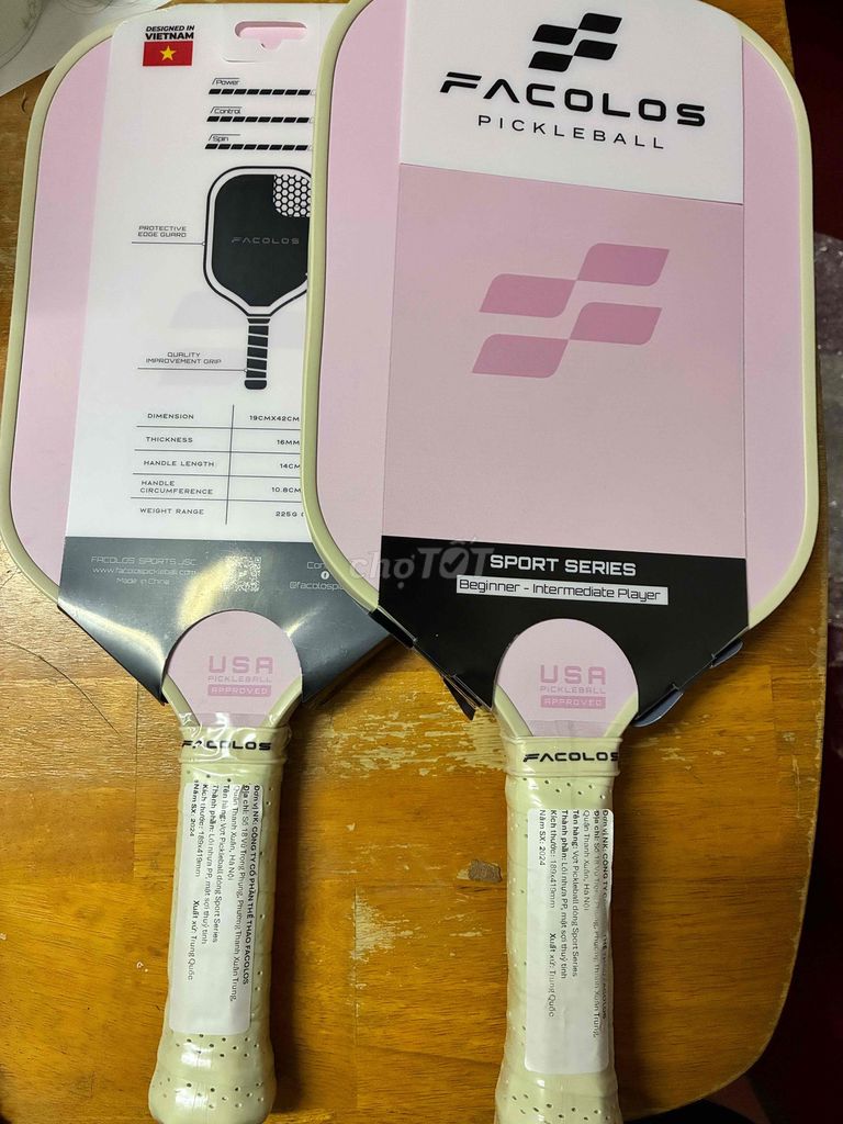 Vợt Pickleball Facolos Sport Series Hồng. Mua bán Đồ thể thao, Dã ngoại tại Quận 1 Tp Hồ Chí Minh được đăng bởi ha  hình 1