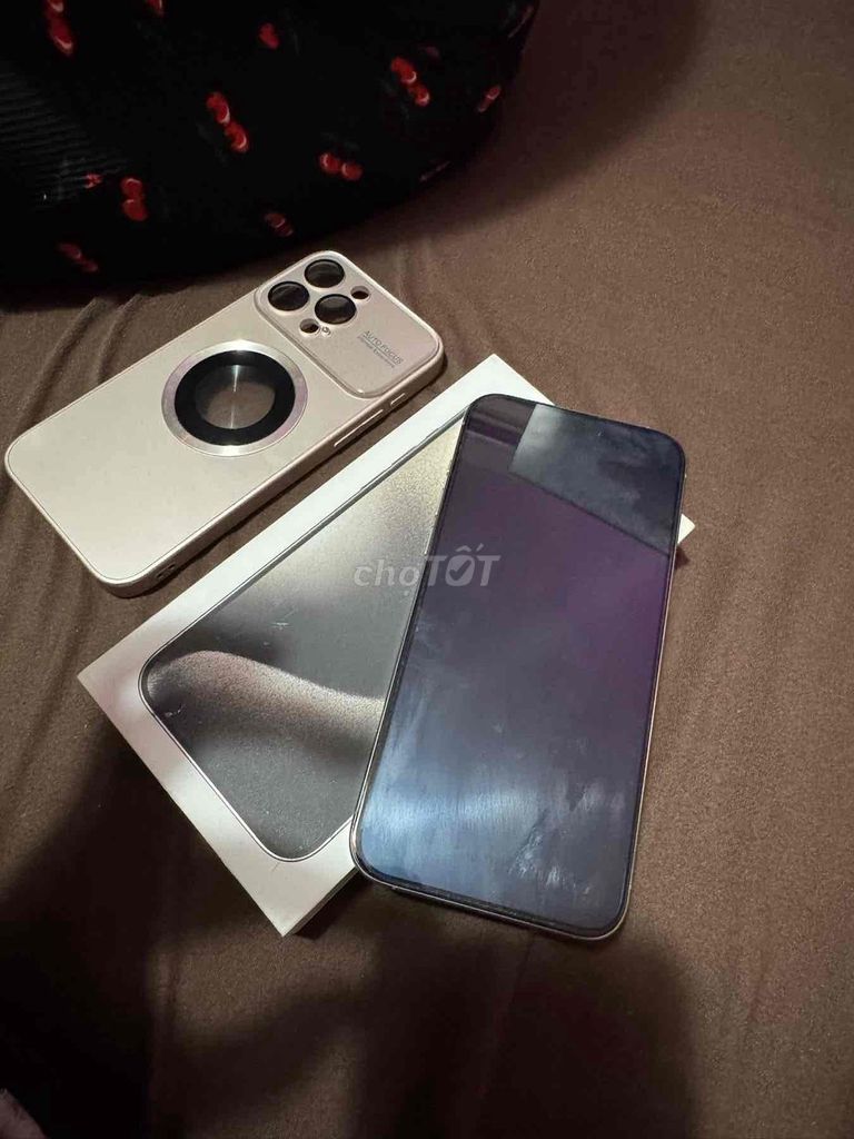 iPhone 15 Pro Max 256GB Xám Việt Nam. Mua bán Điện thoại tại Quận Bình Thạnh Tp Hồ Chí Minh được đăng bởi Phương Anh hình 1