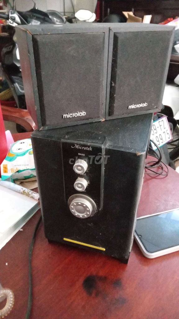 Loa vi tính Microtek Bass Đen. Mua bán Tivi, Âm thanh tại Quận 1 Tp Hồ Chí Minh được đăng bởi Chanh Nguyen hình 1