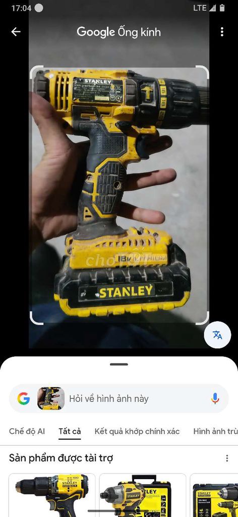 Máy khoan pin Stanley Vàng Đen 18V. Mua bán Nội thất, đồ gia dụng khác tại Thành phố Bà Rịa Bà Rịa - Vũng Tàu được đăng bởi Nguyễn khánh hình 1