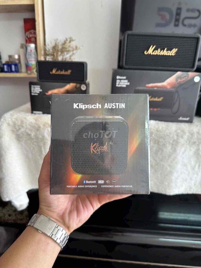 Loa di động Klipsch Austin Bluetooth Đen. Mua bán Tivi, Âm thanh tại Quận Gò Vấp Tp Hồ Chí Minh được đăng bởi Phu Hao hình 1
