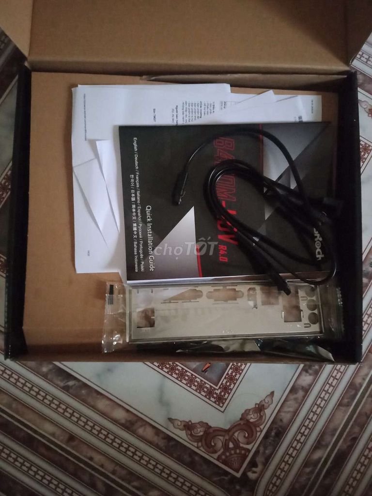 main asrock  b450m hdv mới còn bảo hành 12 tháng