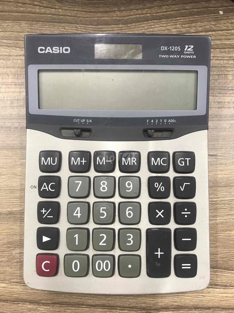Máy tính bỏ túi Casio DX-120S Xám 12 số. Mua bán Đồ dùng văn phòng tại Thị xã Tân Uyên Bình Dương được đăng bởi Kim hình 1