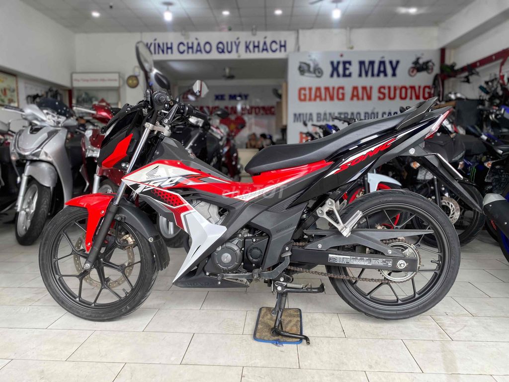 Honda Sonic 150 đk 2020 màu đỏ trắng BSTP. Mua bán Xe máy tại Quận 12 Tp Hồ Chí Minh được đăng bởi Xe Máy Hoàng Giang An Sương  hình 3