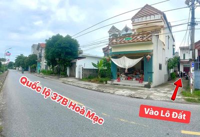 Cần bán ngay lô đất sát mặt QL37B Hòa Mạc, Duy Tiên, Hà Nam. Mua bán đất tại Thị xã Duy Tiên Hà Nam được đăng bởi Bạn Hiền
