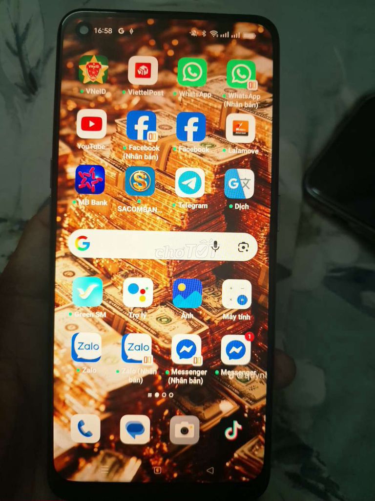 Oppo Điện thoại Bạc Còn mới. Mua bán Điện thoại tại Huyện Bình Chánh Tp Hồ Chí Minh được đăng bởi Nghĩa  hình 1
