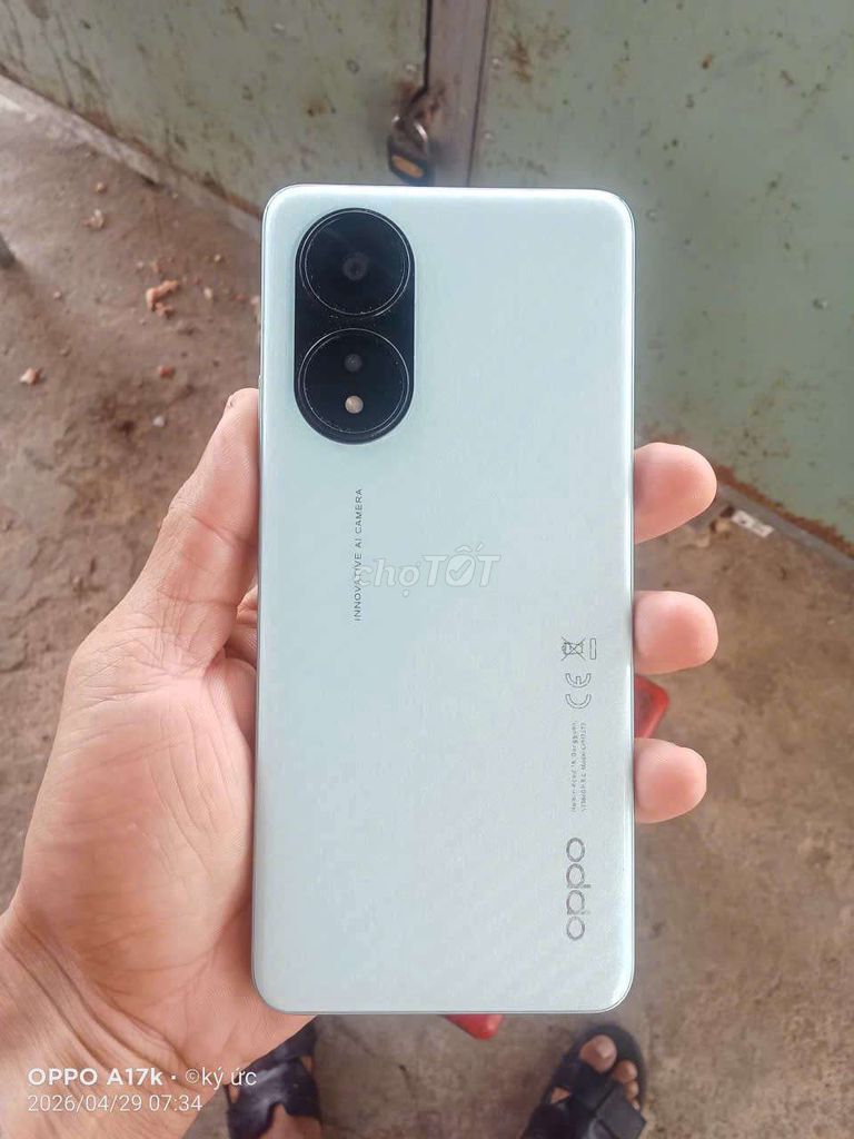 OPPO A58 8GB/128GB Xanh lá. Mua bán Điện thoại tại Huyện Hòa Thành Tây Ninh được đăng bởi Cậu Cả hình 1