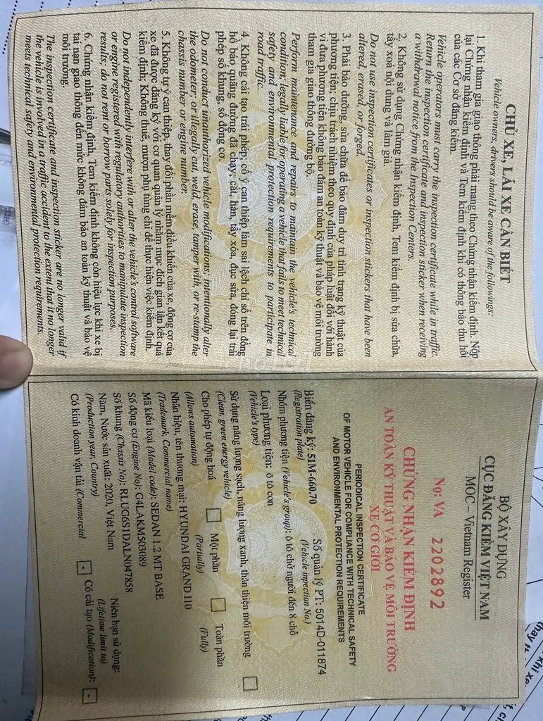 Cần bán Hyundai Grand i10 2020 Sedan 1.2 MT Base. Mua bán Ô tô tại Quận 12 Tp Hồ Chí Minh được đăng bởi Nguyễn Anh Minh hình 4