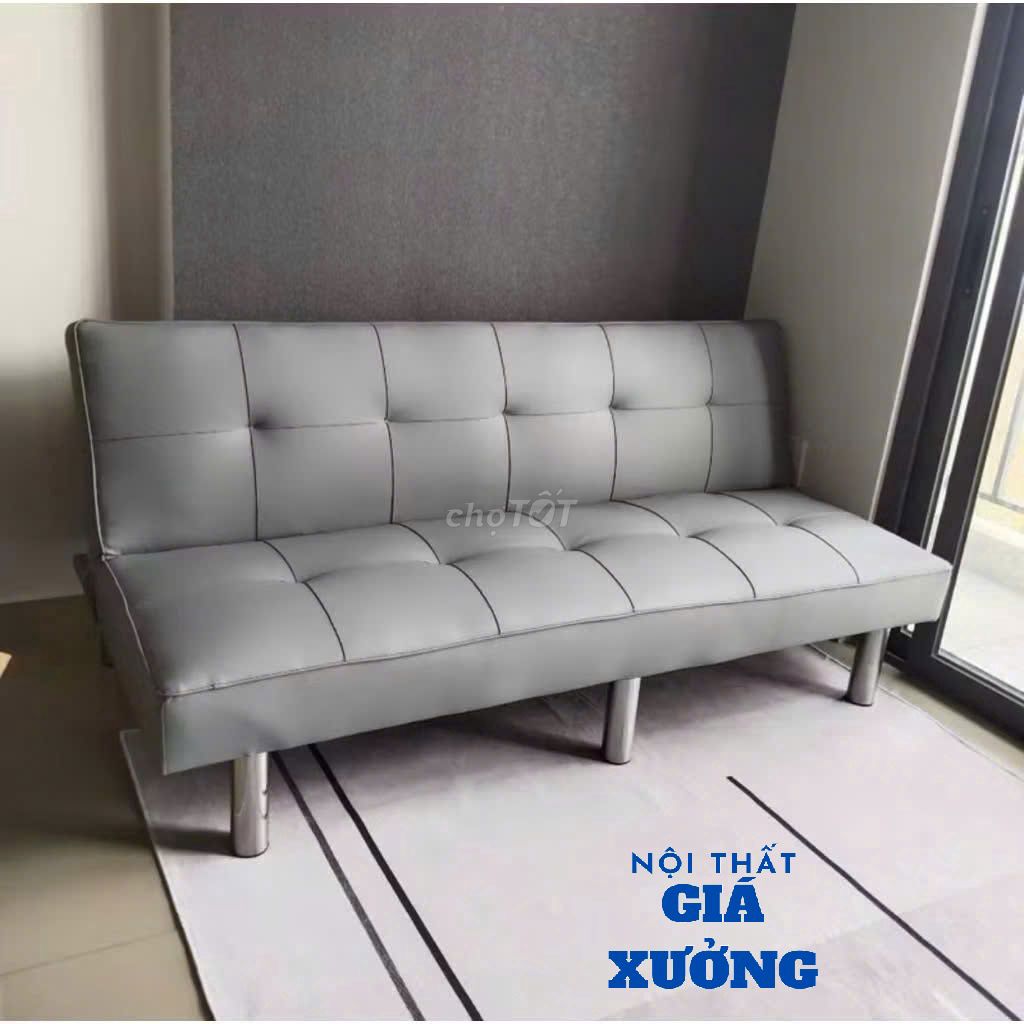 SOFA BED FREESHIP - SOFA BED 6 CHÂN KHUNG BỀN. Mua bán Bàn ghế tại Huyện Đức Hòa Long An được đăng bởi Nội thất giá xưởng TL hình 1