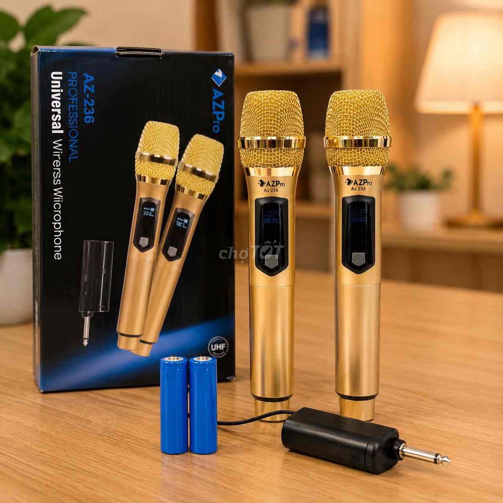 Micro không dây Azpro AZ-236. Mua bán Tivi, Âm thanh tại undefined undefined được đăng bởi Nhi Nguyen hình 1