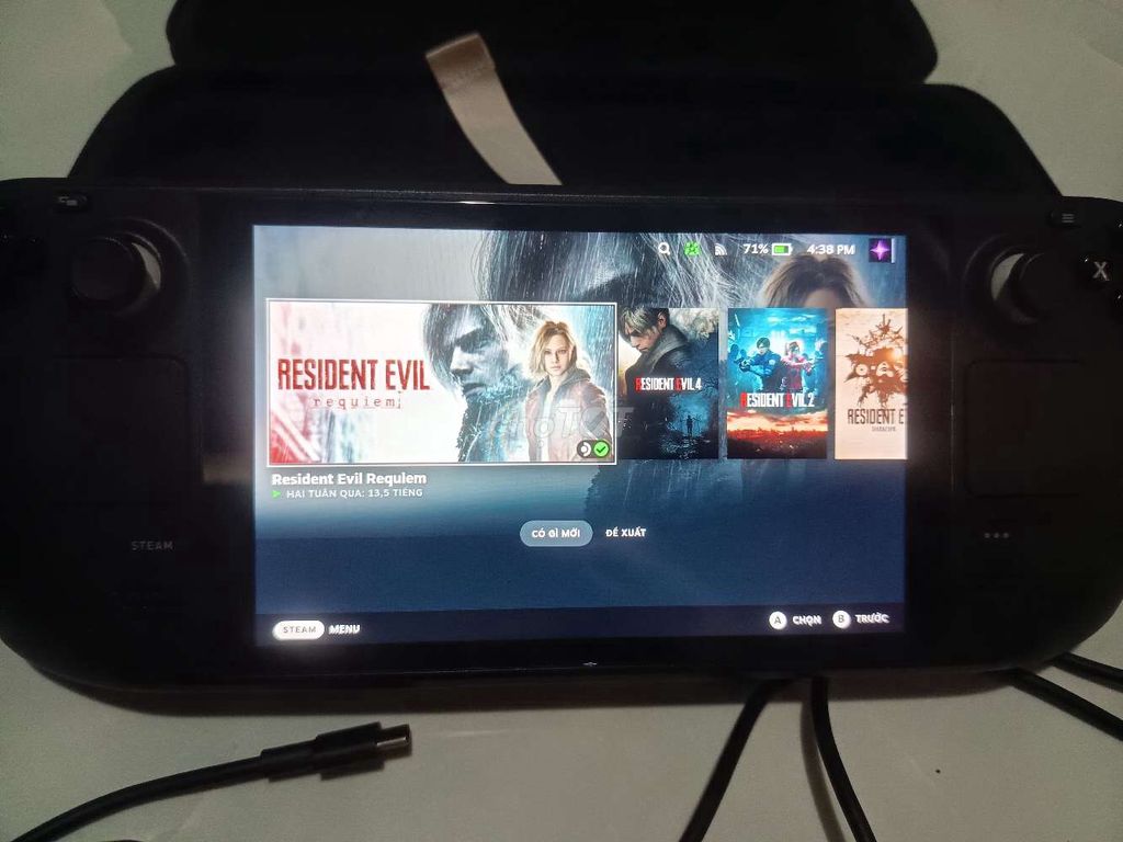 Máy chơi game Valve Steam Deck 512GB 99%. Mua bán Thiết bị chơi game tại Huyện Lai Vung Đồng Tháp được đăng bởi hieu hình 1