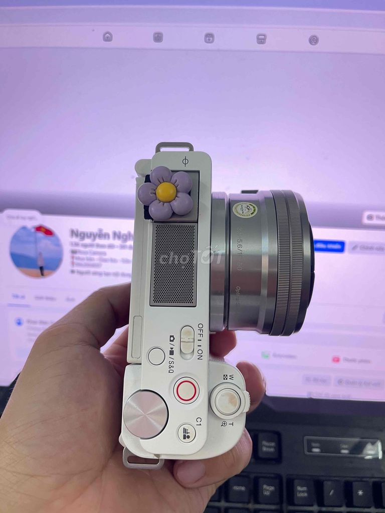 Máy ảnh Sony ZV-E10 Trắng. Mua bán Máy ảnh, Máy quay tại Quận Nam Từ Liêm Hà Nội được đăng bởi Nghia Nguyen hình 1