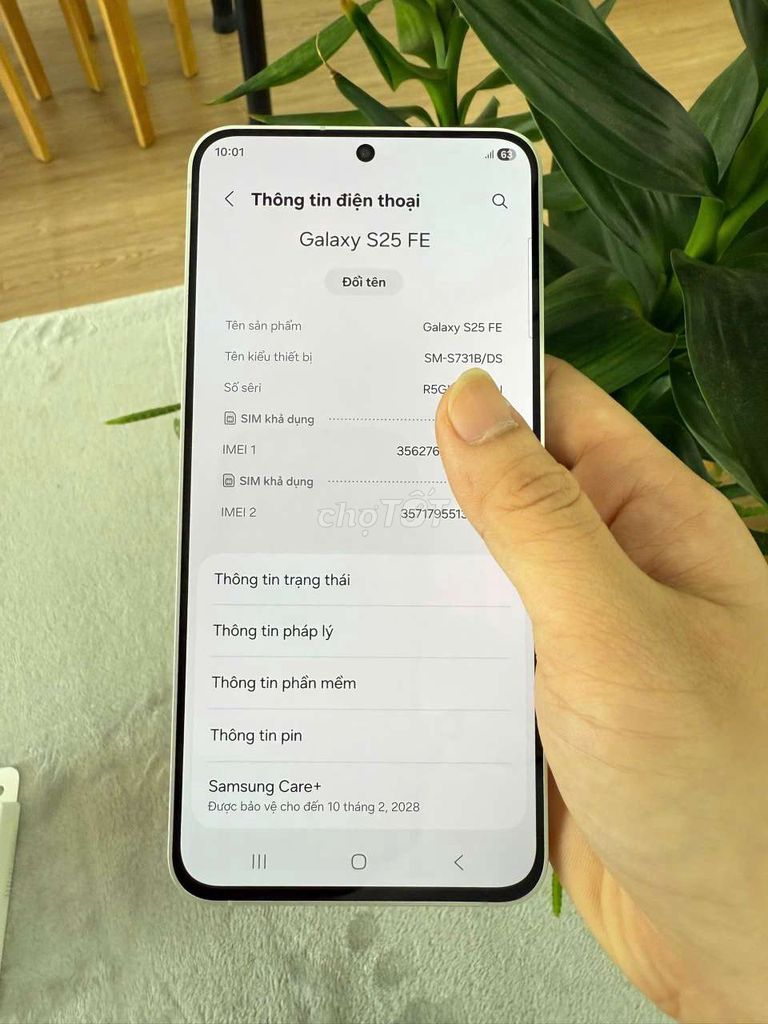 Samsung Galaxy S25 FE 512GB Trắng. Mua bán Điện thoại tại Quận Ninh Kiều Cần Thơ được đăng bởi Di Động Cần Thơ hình 1