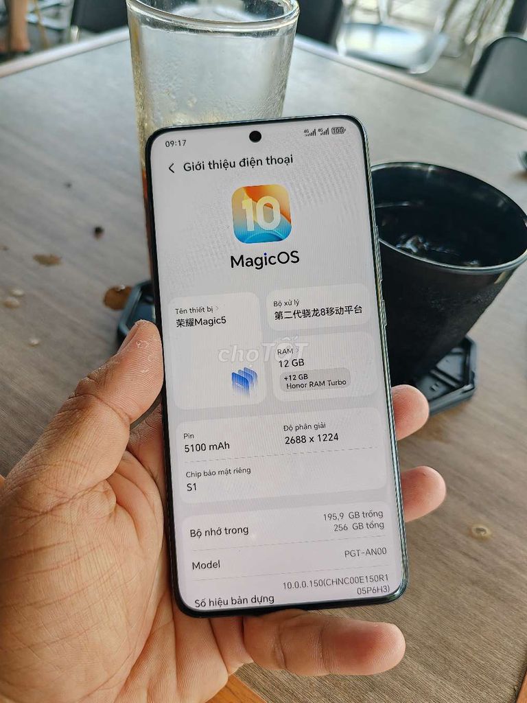 Honor Magic 5 12GB/256GB giao luu. Mua bán Điện thoại tại Huyện Củ Chi Tp Hồ Chí Minh được đăng bởi Trương  hình 1