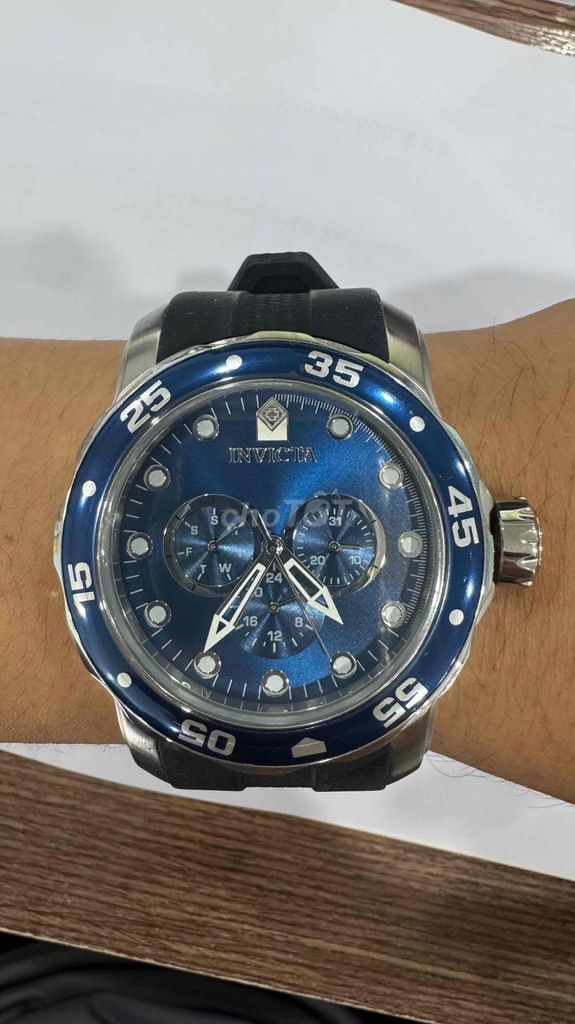 Dư dùng Invicta Pro Diver 45722 cần pass. Mua bán Đồng hồ tại Huyện Đức Hòa Long An được đăng bởi Thịnh Nguyễn hình 1