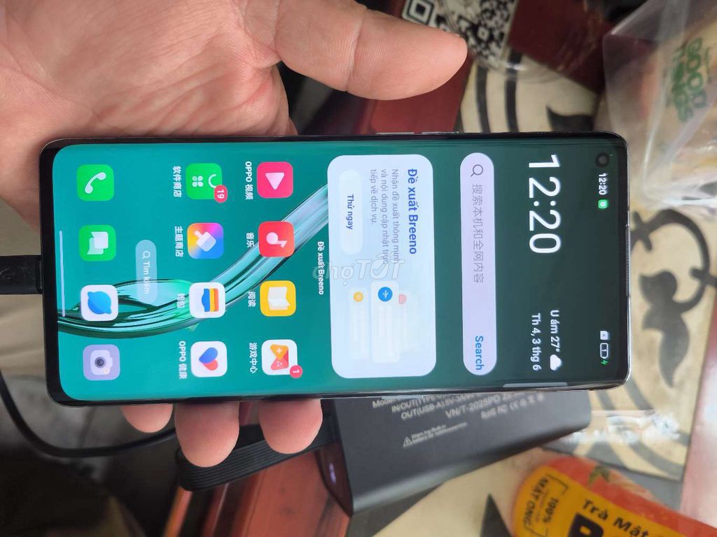 OPPO Reno6 Pro 5G Xanh nhạt 12/256GB. Mua bán Điện thoại tại Quận 10 Tp Hồ Chí Minh được đăng bởi Samurai hình 1