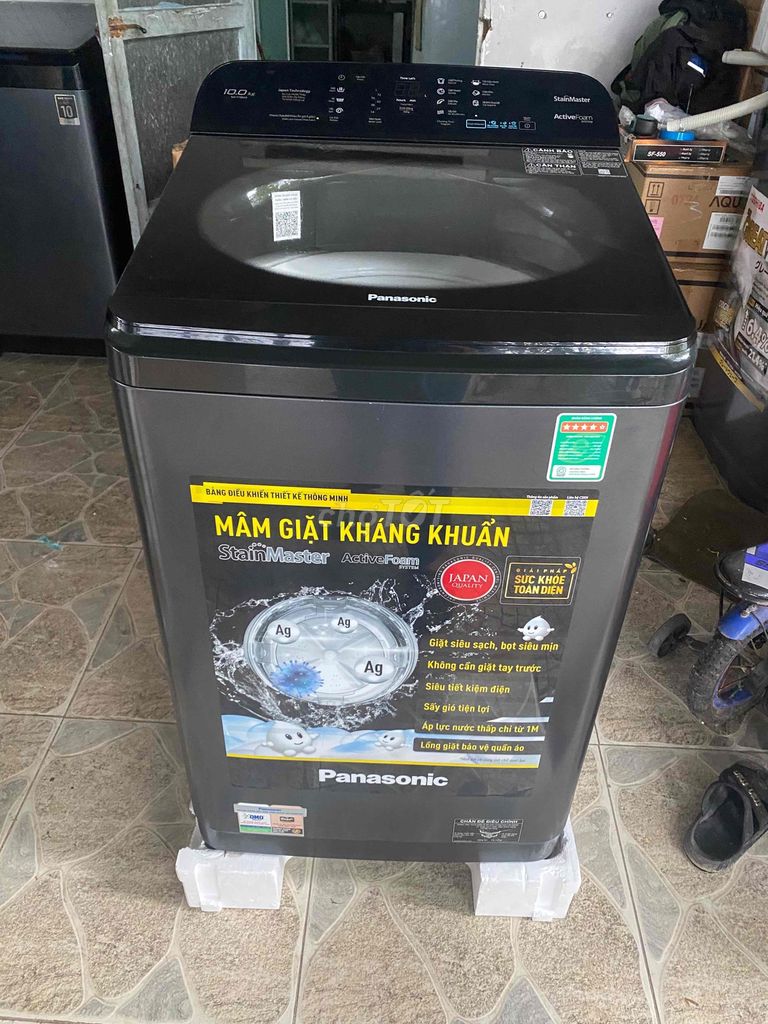 Máy giặt panasonic 10kg mới chưa dùng