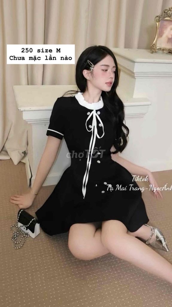 Đầm Nữ Vải Thanh Lịch Size M. Mua bán Quần áo tại Thành phố Lạng Sơn Lạng Sơn được đăng bởi Hoàng Ngọc Ly hình 1