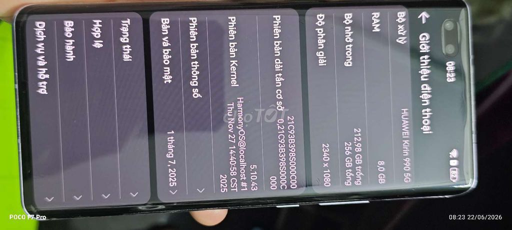 Honor 30 Pro+ 256GB Tím. Mua bán Điện thoại tại Quận Thanh Khê Đà Nẵng được đăng bởi Anh Grab thân thiện hình 1