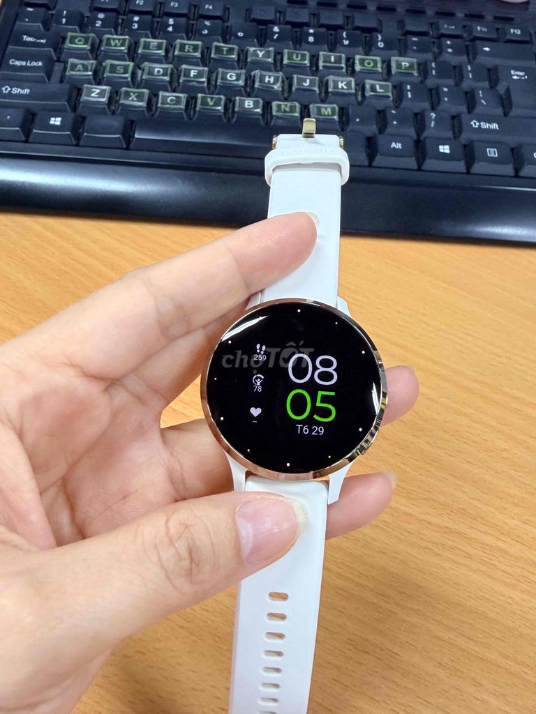 Garmin Venu 3S Trắng Mới. Mua bán Thiết bị đeo thông minh tại Quận Gò Vấp Tp Hồ Chí Minh được đăng bởi Thuỳ  hình 1