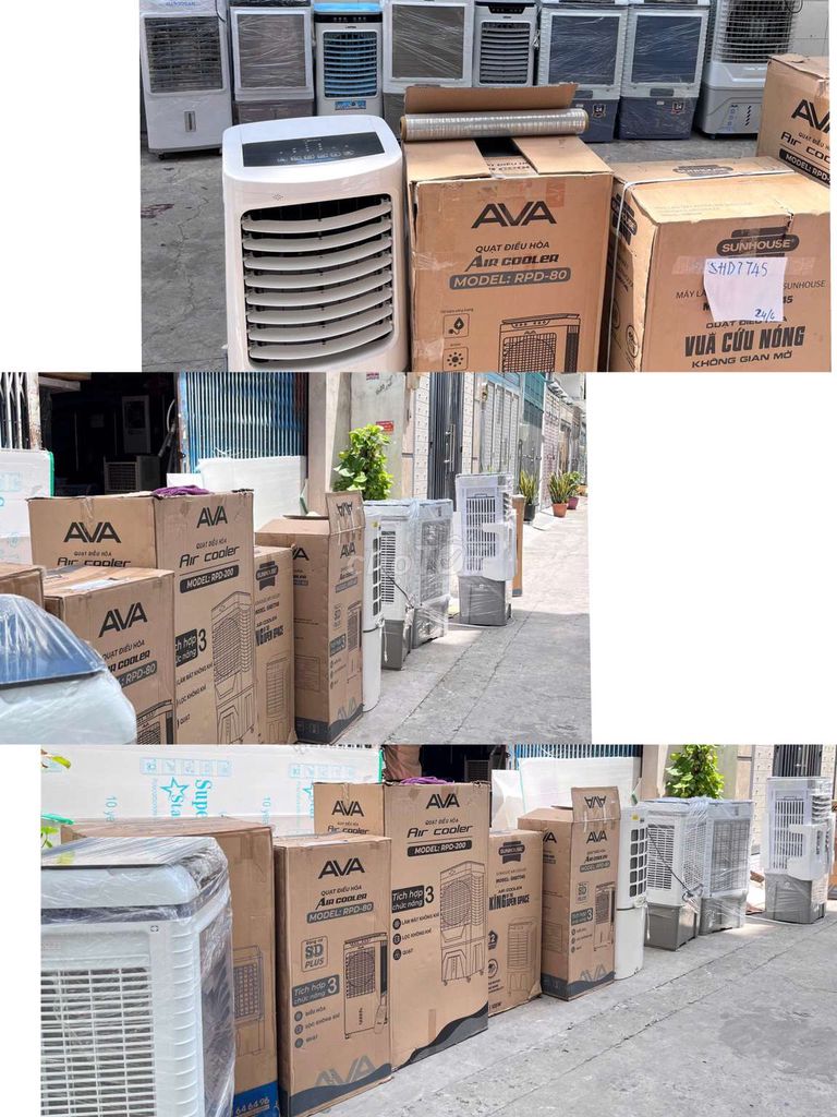 Quạt điều hòa Sunhouse Nhiều mẫu Trắng, Xám. Mua bán Quạt tại Huyện Đức Huệ Long An được đăng bởi huỳnh ngân hình 1