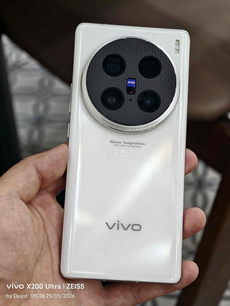 Vivo X100 Ultra 256GB Trắng. Mua bán Điện thoại tại Thành phố Biên Hòa Đồng Nai được đăng bởi Ha duy phuc hình 1